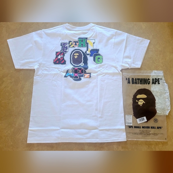 A Bathing Ape 0000 Head T-ShirtSize Medium